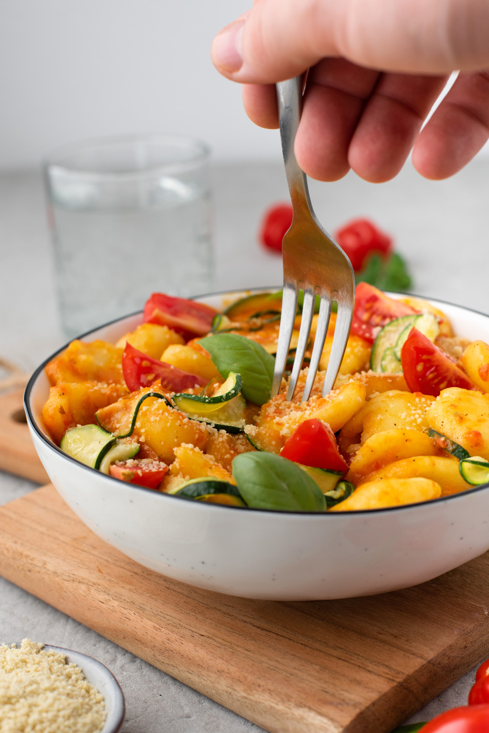 Gnocchi in einer cremigen Paprika-Sauce | Hefeextrakt